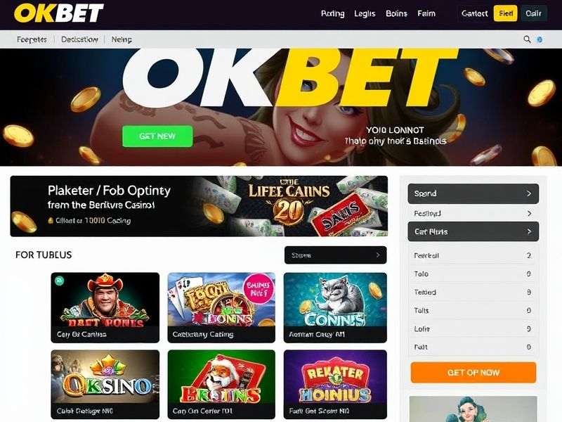 Discover OkBet Casino.com – a premier online casino platform offering real-money slots, live dealers, and exclusive promotions like welcome bonuses and free spins. Play anytime on desktop or mobile with secure, multi-language support.